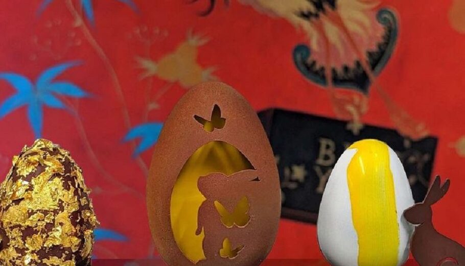 Σοκολατένια πασχαλινά αυγά υψηλής ποιότητας © instagram.com/birleybakery