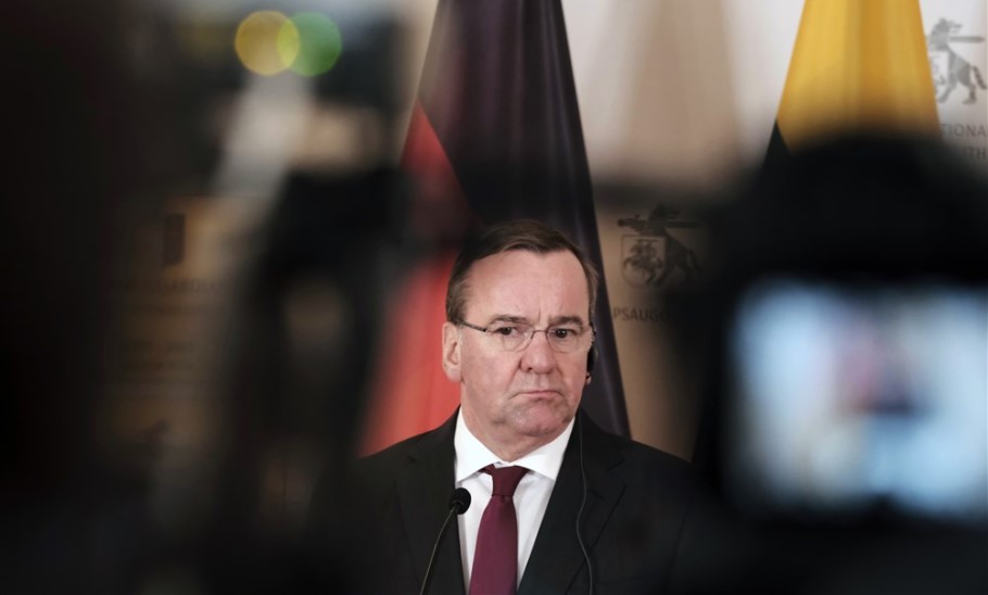 Ο υπουργός Άμυνας της Γερμανίας Μπόρις Πιστόριους © EPA/VALDA KALNINA