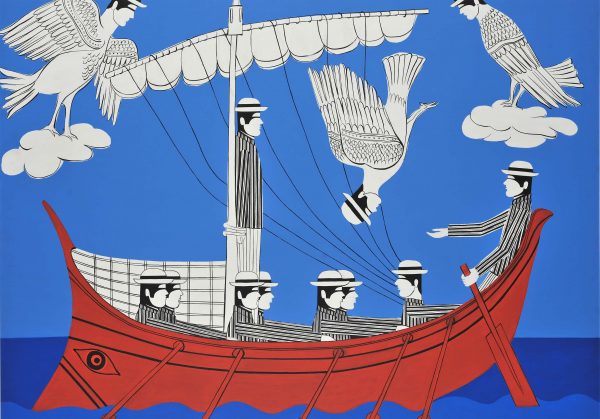 Έργο του Γ. Γαΐτη © Ίδρυμα Εικαστικών Τεχνών και Μουσικής Β. & Μ. Θεοχαράκη