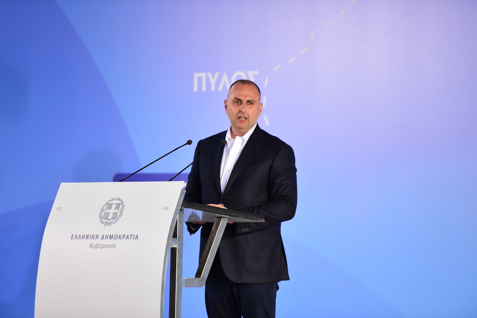 Ο Υφυπουργός Υποδομών και Μεταφορών, αρμόδιος για τις Υποδομές, Γιώργος Καραγιάννης@ΔΤ