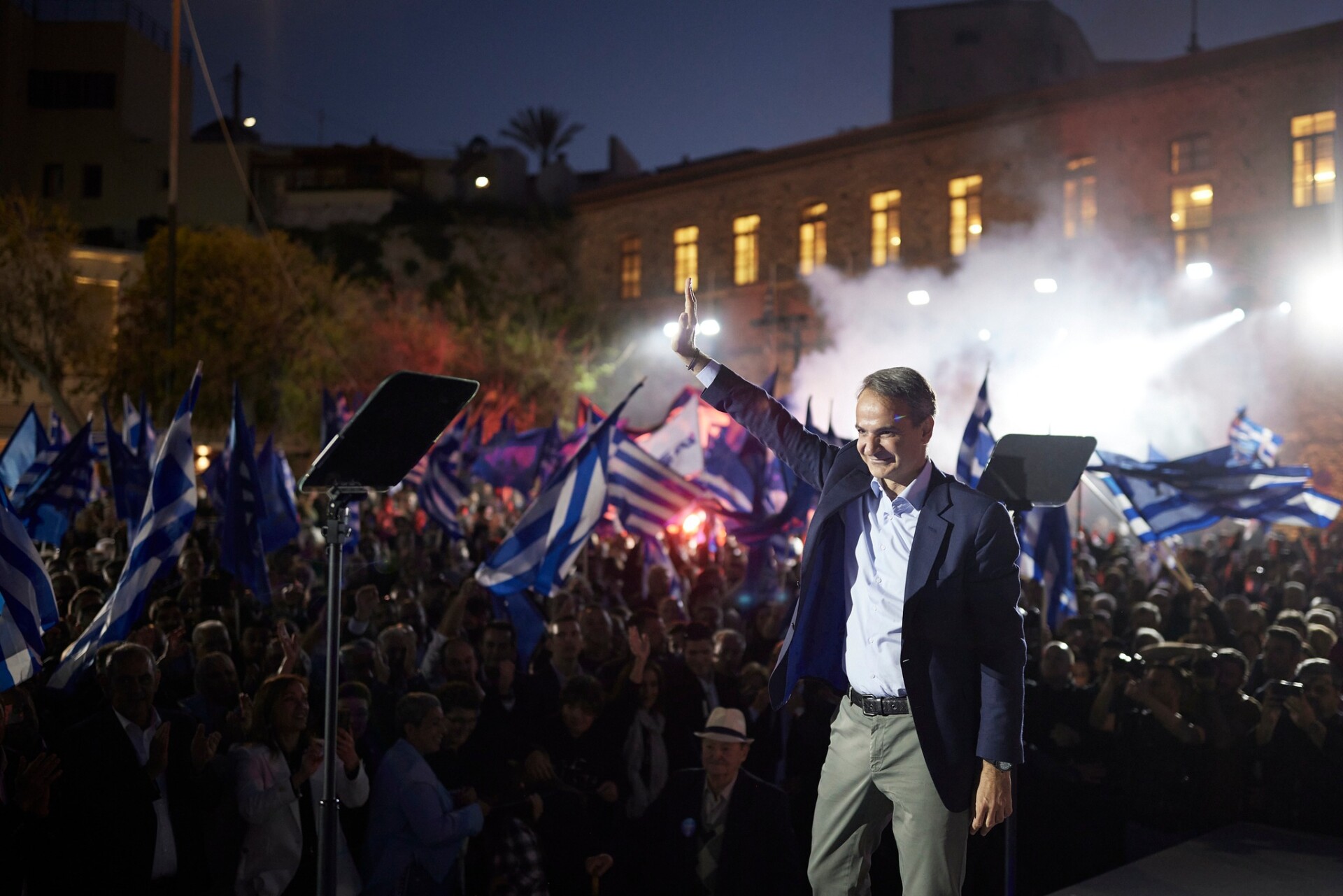Μητσοτάκης: Θέλουμε μια Ελλάδα δίκαιη και ισχυρή