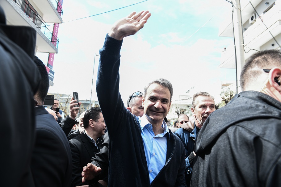 Περιοδεία του Πρωθυπουργού Κυριάκου Μητσοτάκη στην Πετρούπολη @Eurokinissi