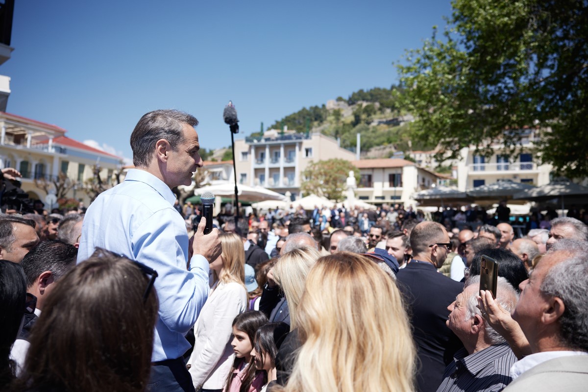 Μητσοτάκης: Να μην ξαναγυρίσει ο τόπος στο παρελθόν