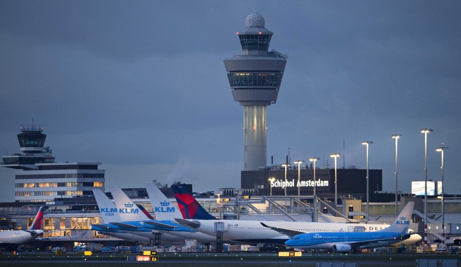 Αεροδρόμιο Σίπχολ στο Άμστερνταμ © EPA/OLAF KRAAK