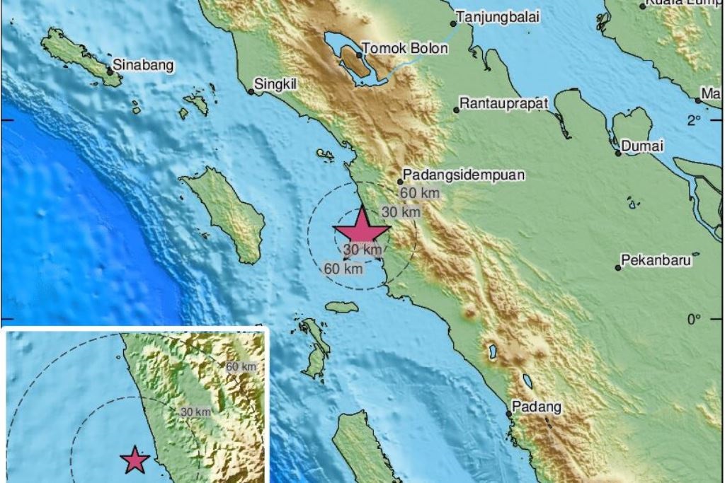 Ινδονησία: Σεισμός 6,2 Ρίχτερ στο δυτικό τμήμα της χώρας
