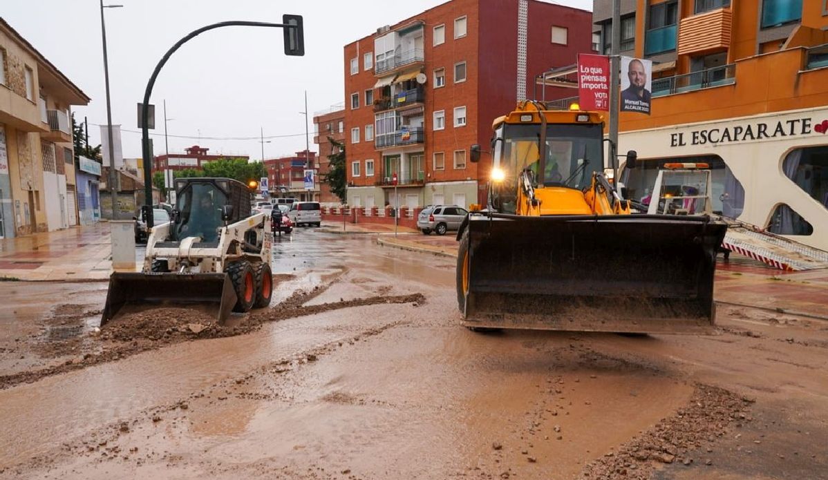 Πλημμύρες στην Ισπανία © EPA/Ayuntamiento Cartagena MANDATORY CREDIT HANDOUT