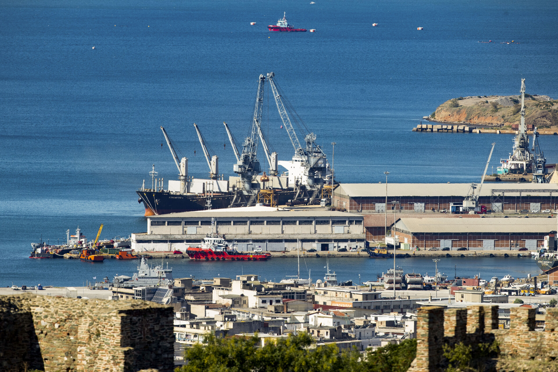 Το λιμάνι της Θεσσαλονίκης © Eurokinissi