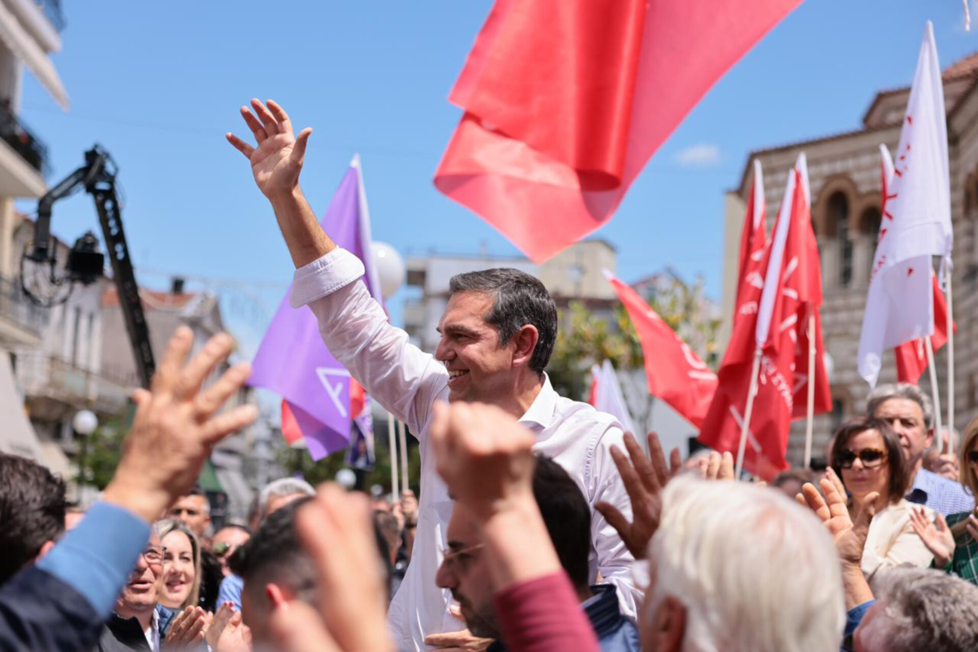 Τσίπρας: Αν βγει ο Μητσοτάκης, θα φτιάξει κυβέρνηση κουρελού