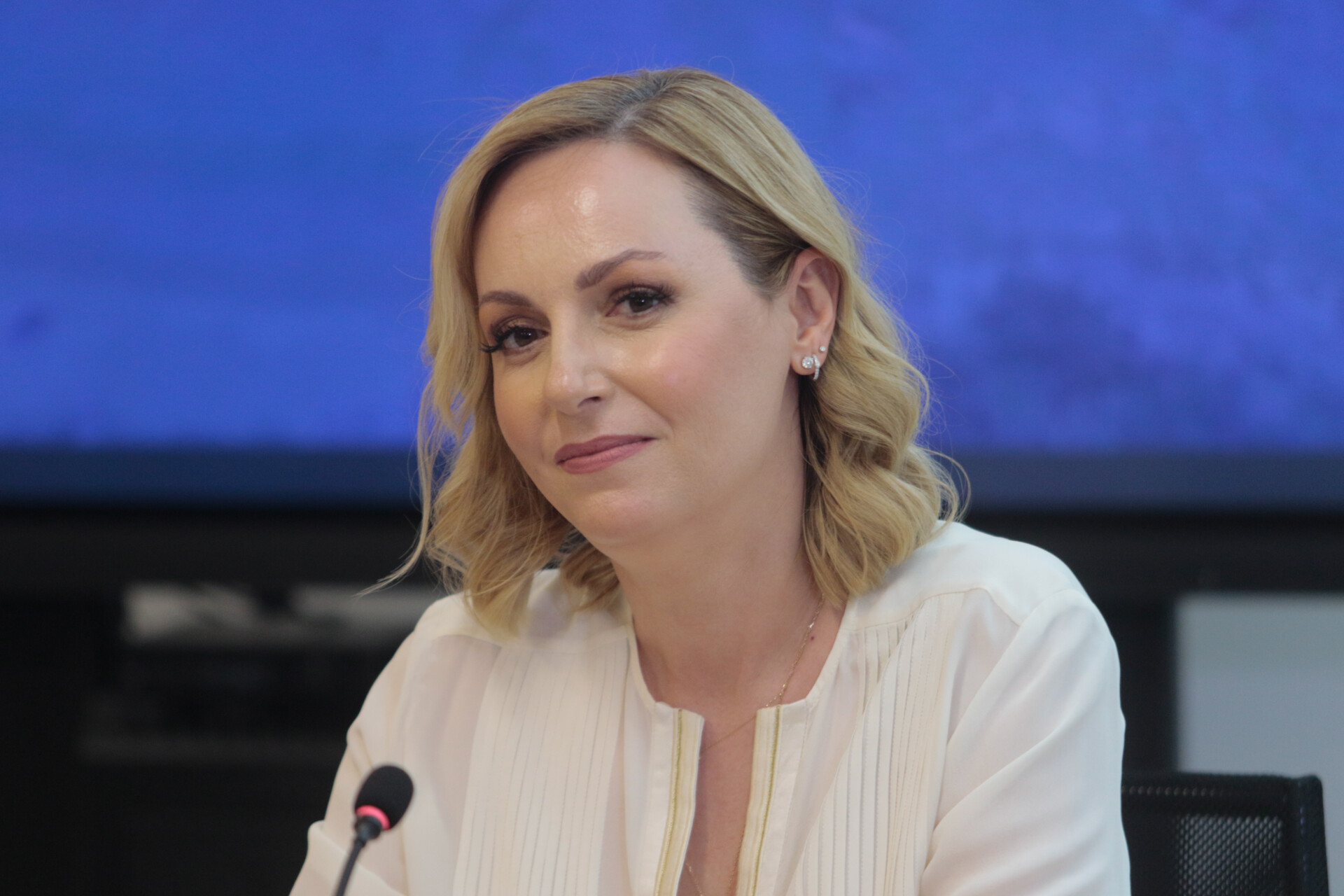 Η υπηρεσιακή υπουργός Τουρισμού, Ιωάννα Δρέττα © Eurokinissi