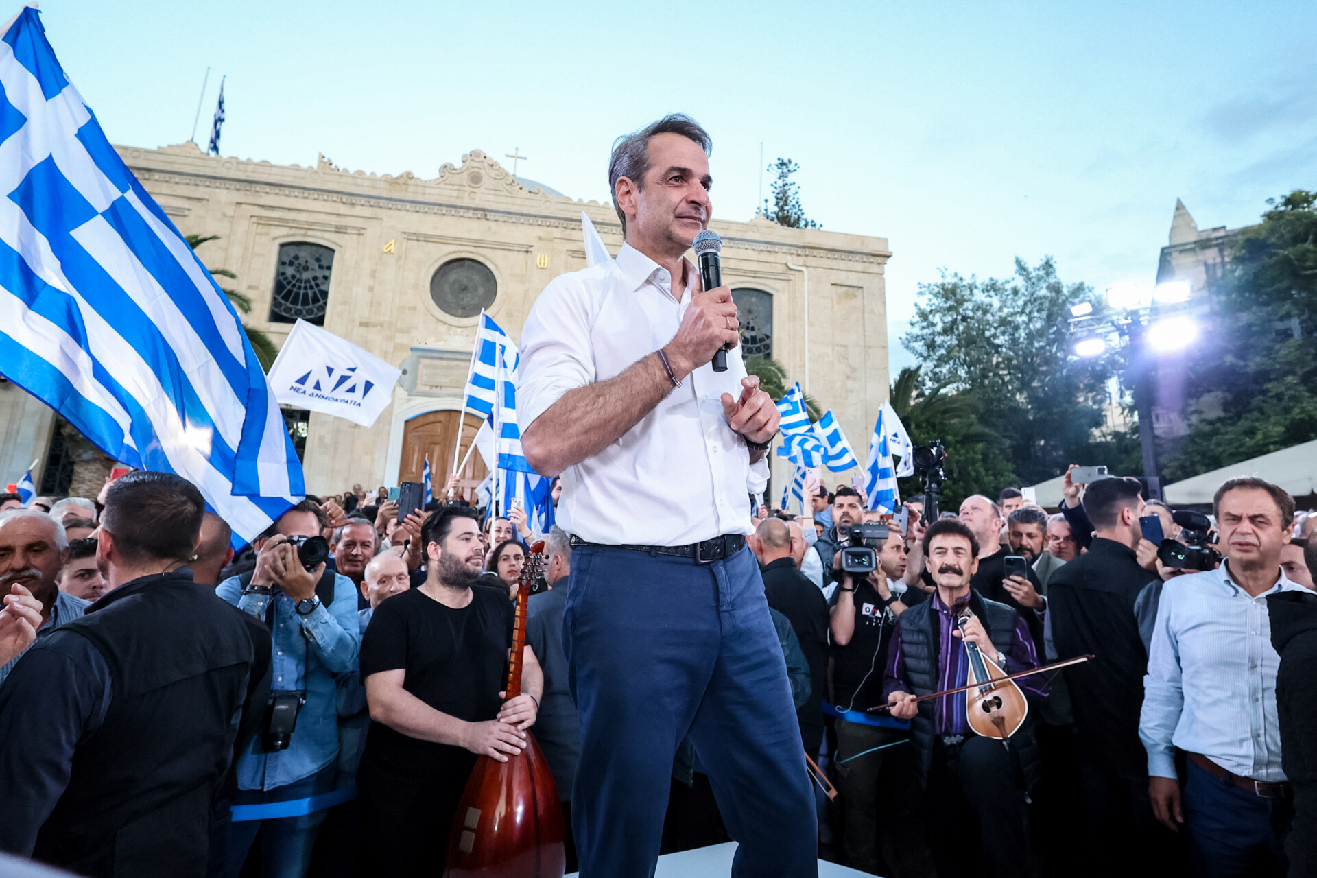 Ο Κυριάκος Μητσοτάκης © Eurokinissi