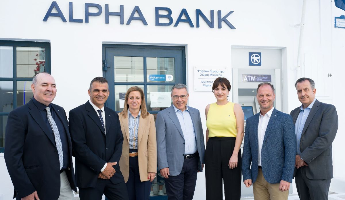Επίσκεψη της διοικητικής ομάδας της Alpha Bank στη νησιωτική Ελλάδα © ΔΤ