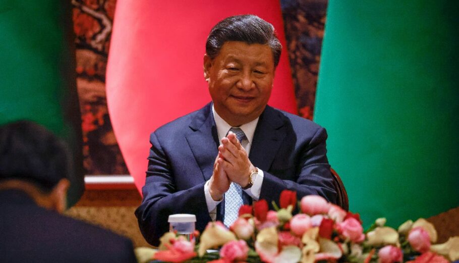 Ο πρόεδρος της Κίνας Σι Τζινπίνγκ © EPA/MARK CRISTINO/POOL