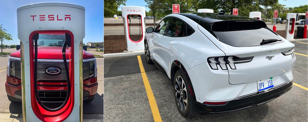 Ηλεκτρικά Ford με θύρα φόρτισης Tesla στην Αμερική