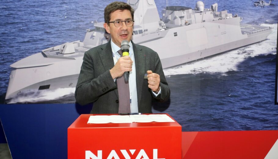 O επικεφαλής του γαλλικού κολοσσού Naval Group Πιερ-Ερίκ Πομελέ© Naval Group