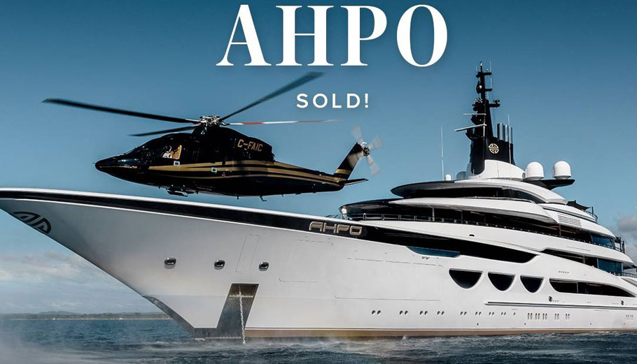 Ahpo: Αστρονομικό ποσό για το πιο ακριβό σκάφος του κόσμου
