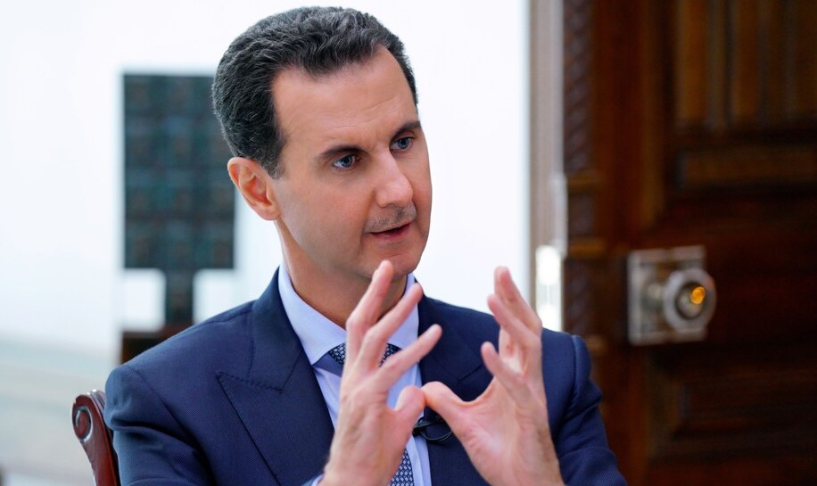 Ο πρόεδρος της Συρίας Μπασάρ αλ-Άσαντ © EPA/DARREN ENGLAND