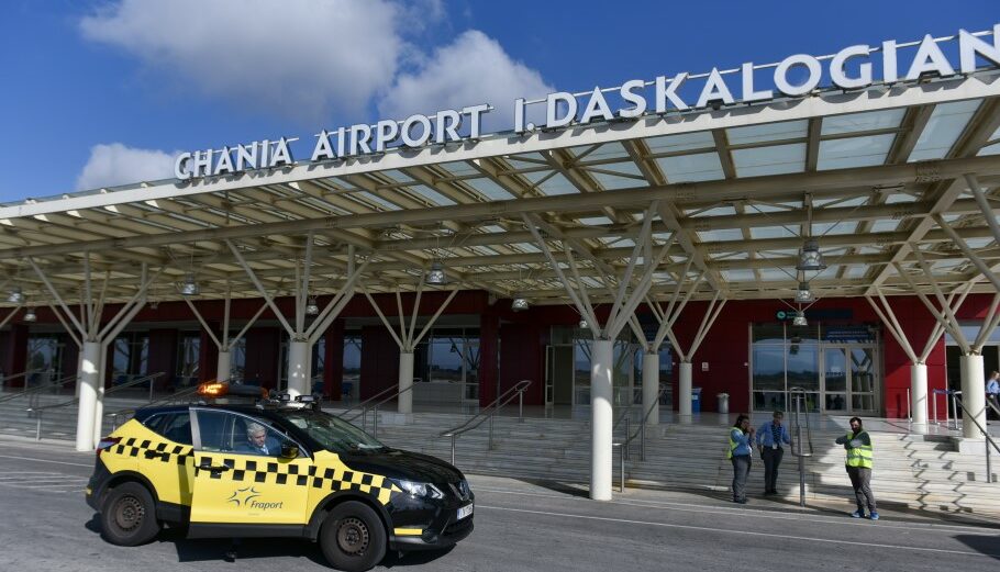 Το αεροδρόμιο Χανίων «Ιωάννης Δασκαλογιάννης» © INTIME