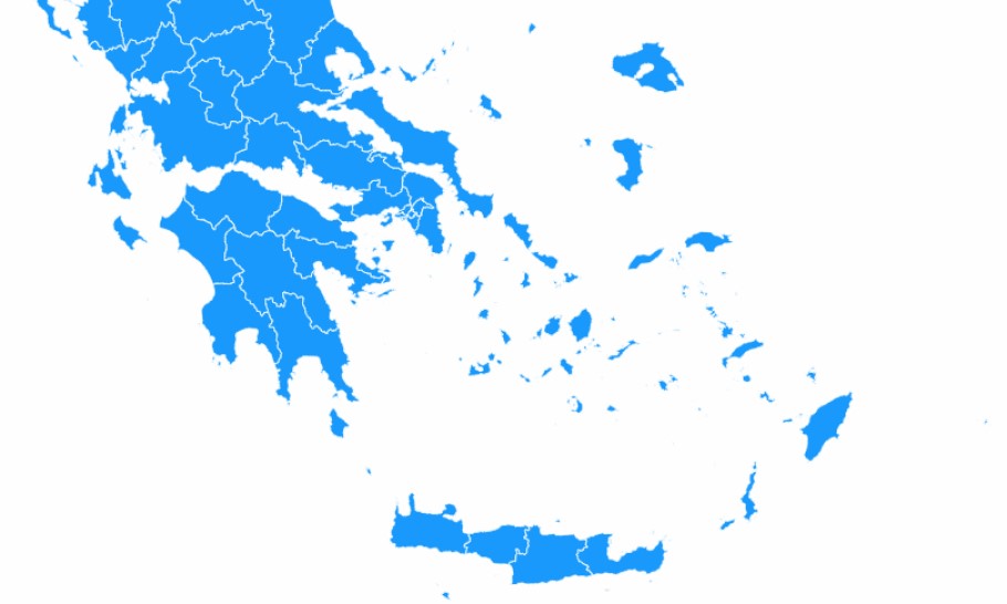 O εκλογικός χάρτης © ypes.gr