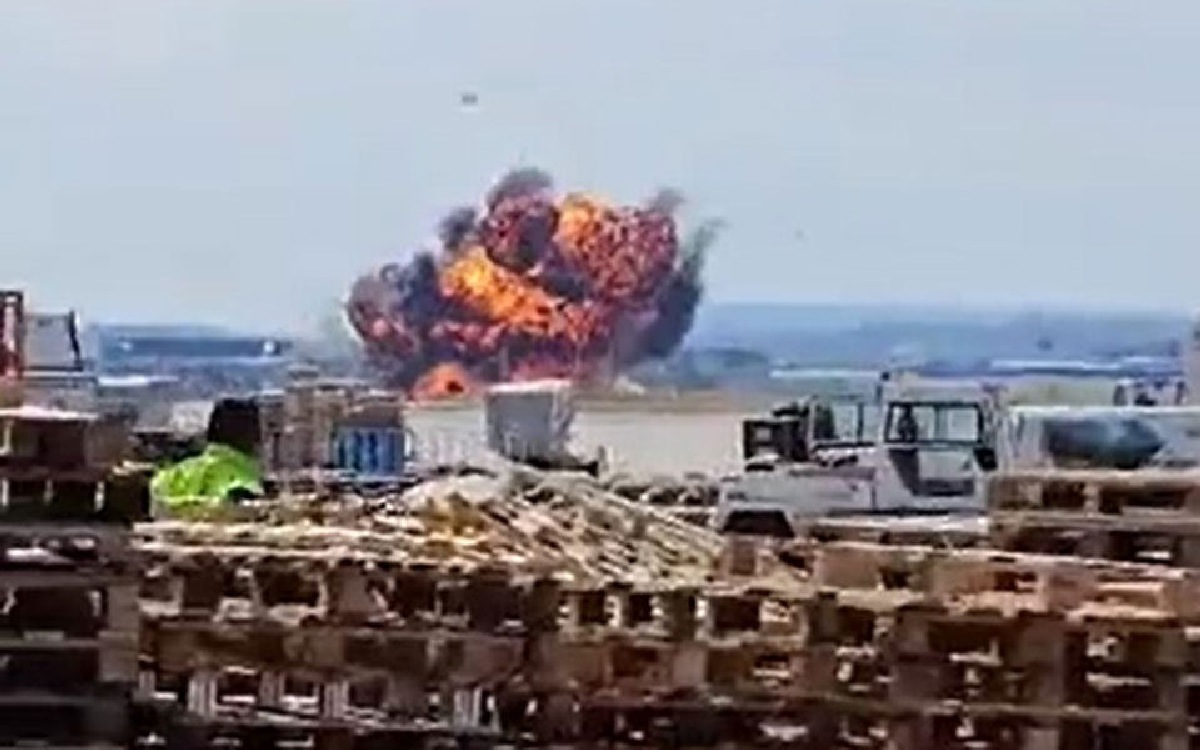 Ισπανία: Συνετρίβη μαχητικό F-18 στη Σαραγόσα