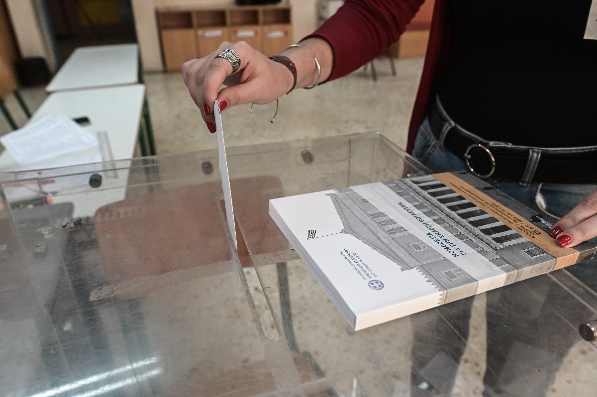 Εθνικές εκλογές 2023 © Eurokinissi / Τατιάνα Μπόλαρη