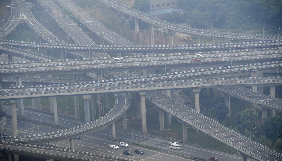 Αυτοκινητόδρομοι στην Κίνα © EPA/RAN WEN