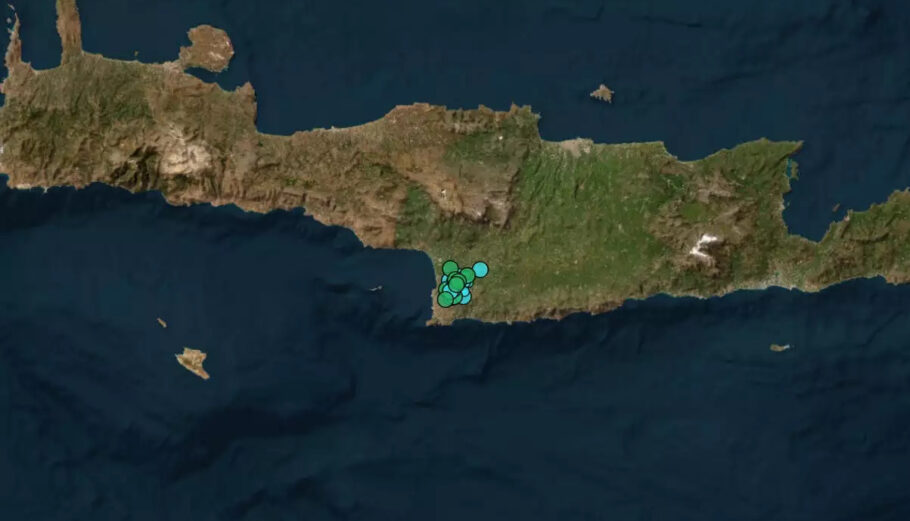 Σεισμός στην Κρήτη ©Γεωδυναμικό Ινστιτούτο