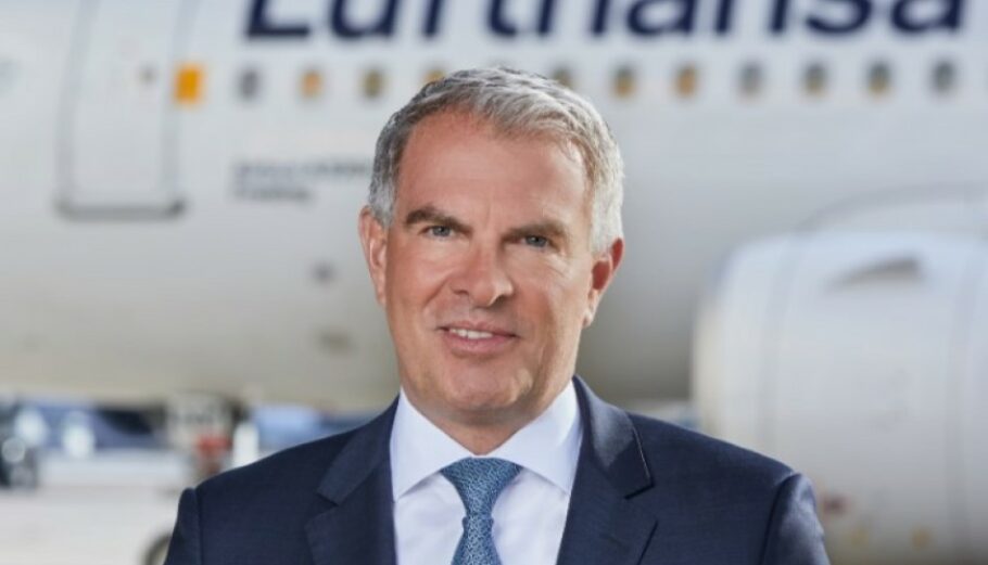 Ο διευθύνων σύμβουλος της Lufthansa, Carsten Spohr © Lufthansa Group