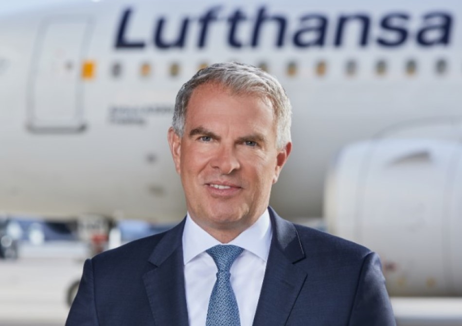 Ο διευθύνων σύμβουλος της Lufthansa, Carsten Spohr © Lufthansa Group