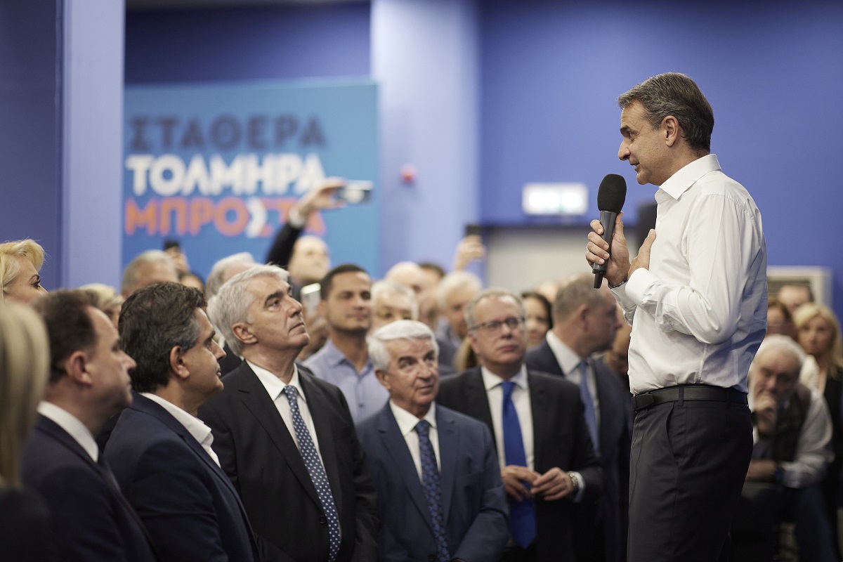 Ο Κυριάκος Μητσοτάκης © intime