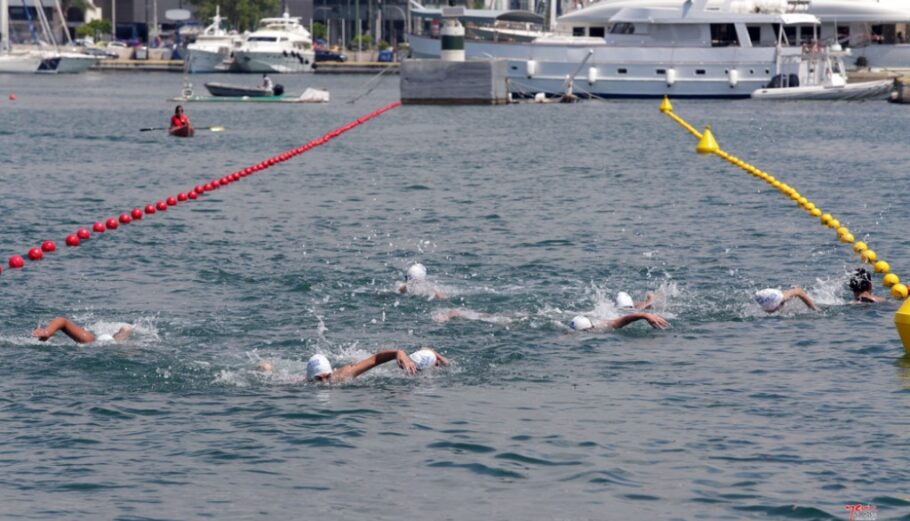 Αγώνας Πρόκρισης 5χλμ. Κολύμβησης Μαραθώνιας-Μεγάλων Αποστάσεων (OWS) & Αναβίωσης Κλασικής Ολυμπιακής Διαδρομής © Newsports
