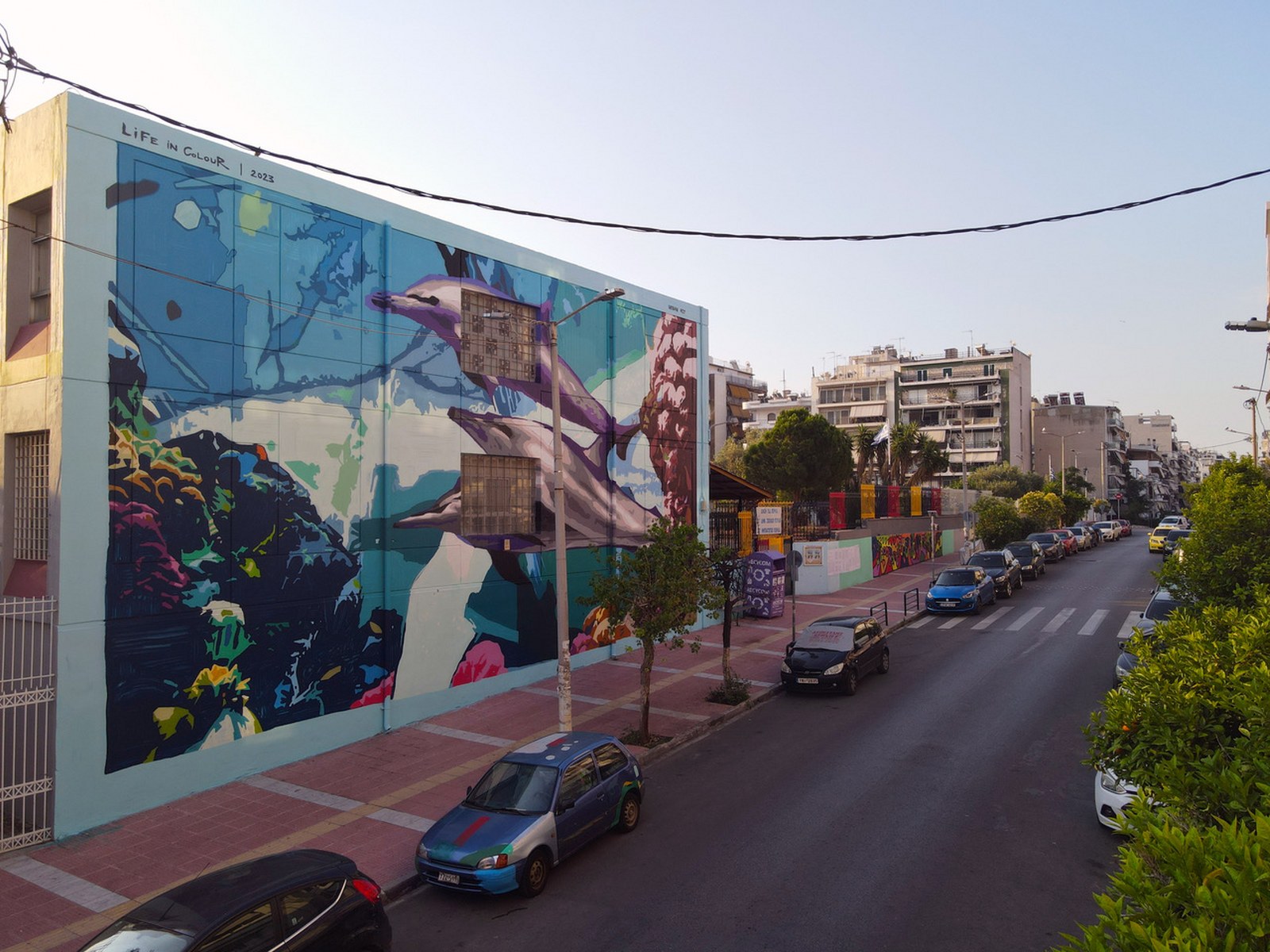 UrbanAct: Τοιχογραφίες με αφορμή την Παγκόσμια Ημέρα Ωκεανών