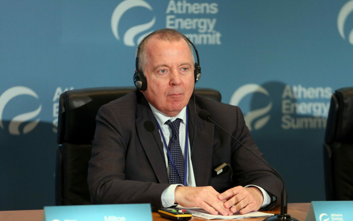 Ο Andrea Testi πρόεδρος της Elpedison, στο 12ο Athens Energy Summit © ΑΠΕ-ΜΠΕ/ΑΠΕ-ΜΠΕ/Αλέξανδρος Μπελτές