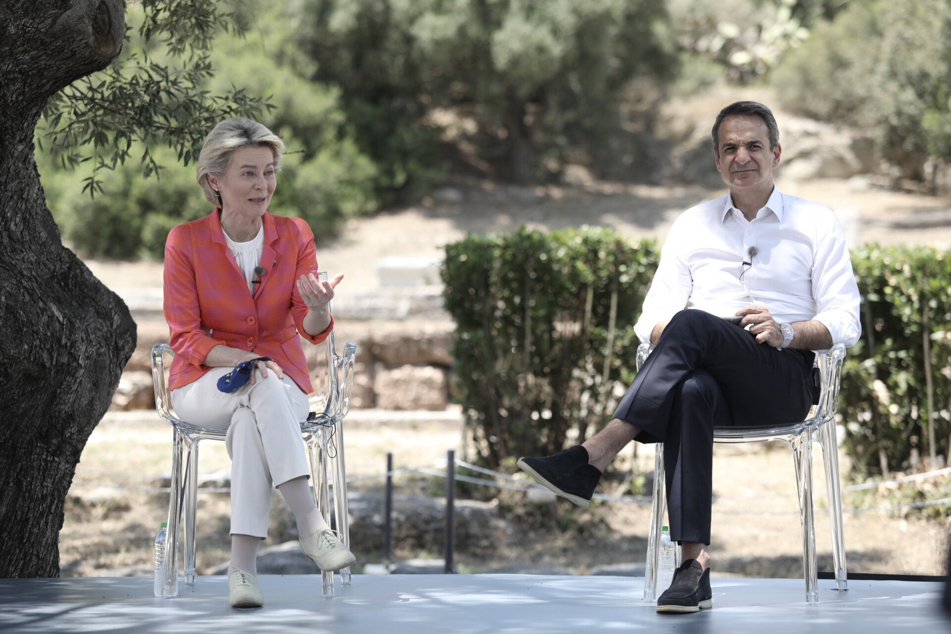 Φον ντερ Λάιεν: Συγχαρητήριο μήνυμα στον Κ. Μητσοτάκη