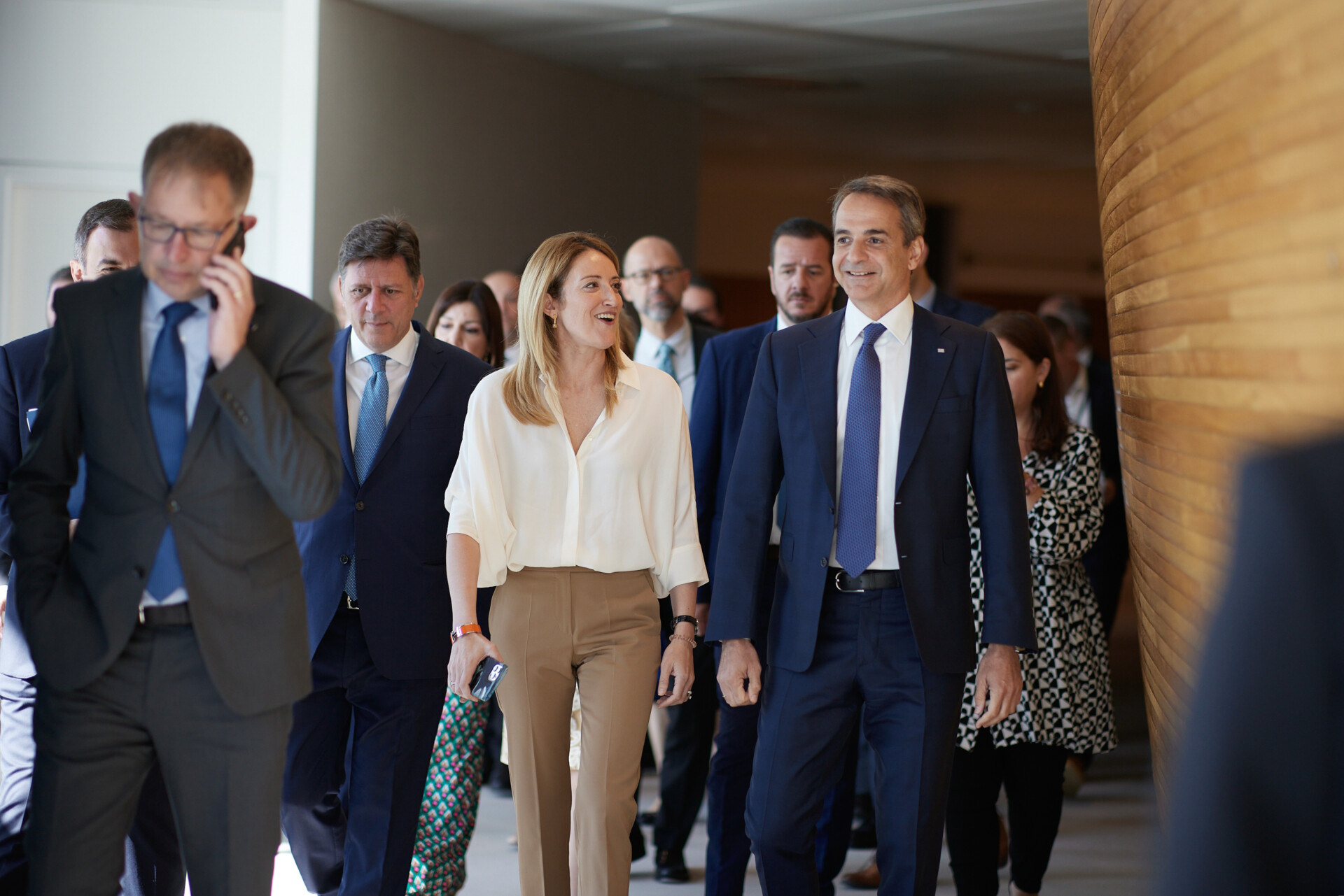 Συγχαρητήρια Μέτσολα σε Μητσοτάκη για την εκλογή του