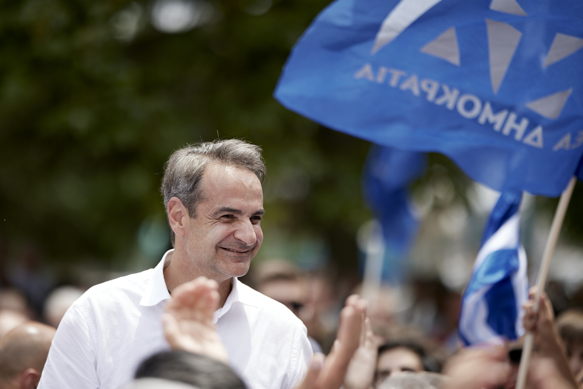Μητσοτάκης: Να εργαστούμε μαζί για μία ακόμη μεγαλύτερη νίκη