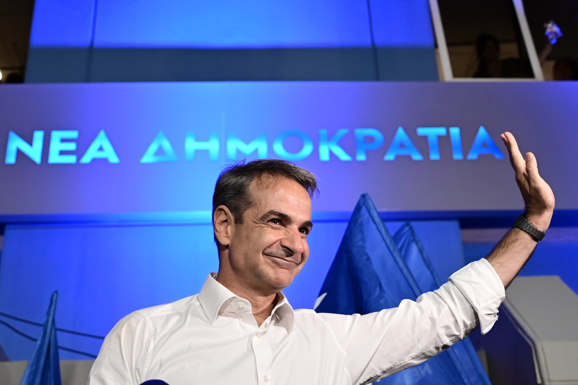 Ο Κυριάκος Μητσοτάκης © Eurokinissi