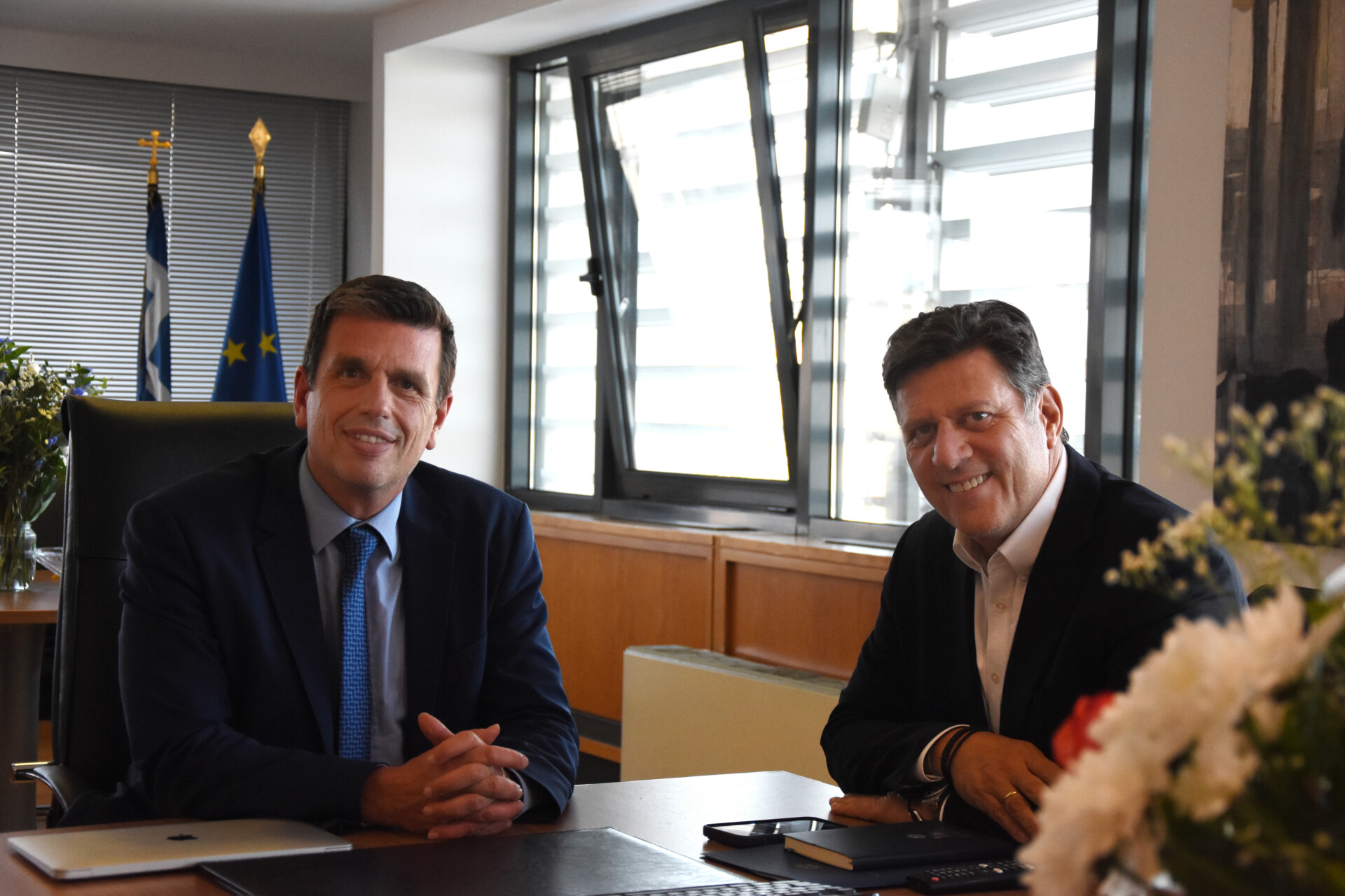 Συνάντηση Βαρβιτσιώτη – Καιρίδη με επίκεντρο το μεταναστευτικό