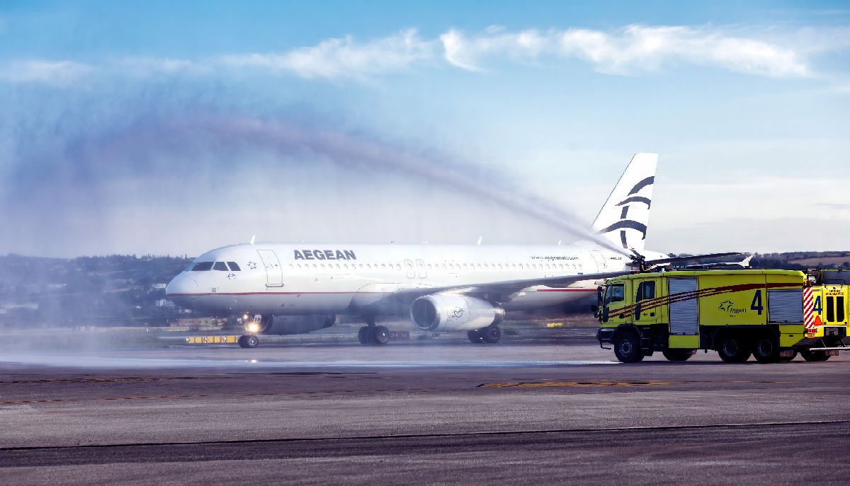 Aegean στη Θεσσαλονίκη © ΑΠΕ-ΜΠΕ