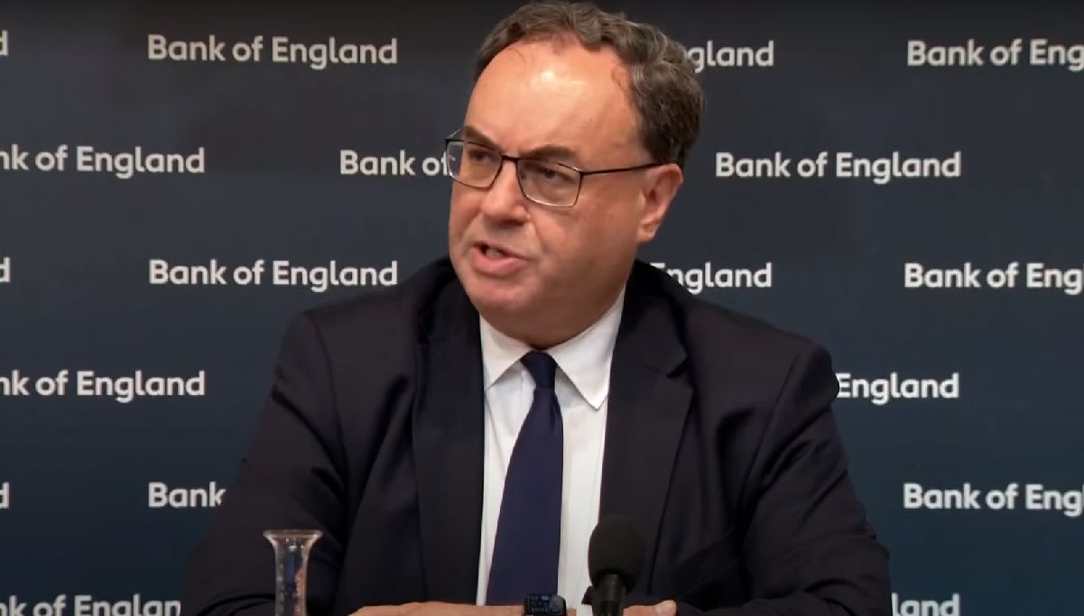 Ο Άντριου Μπέιλι, διοικητής της Τράπεζας της Αγγλίας © YouTube / Printscreen