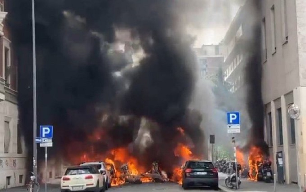 Έκρηξη στην Ιταλία φωτογραφία αρχείου