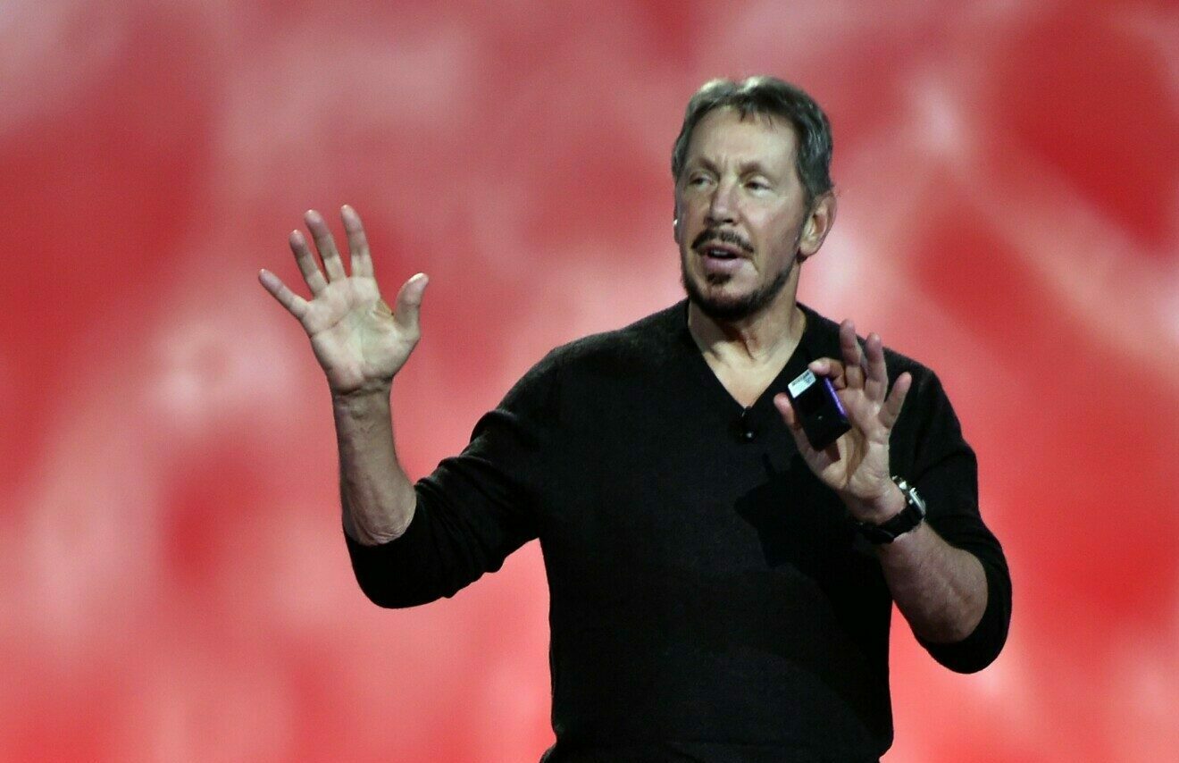 Ο Larry Ellison, εκτελεστικός πρόεδρος της Oracle @ EPA/JOHN G. MABANGLO