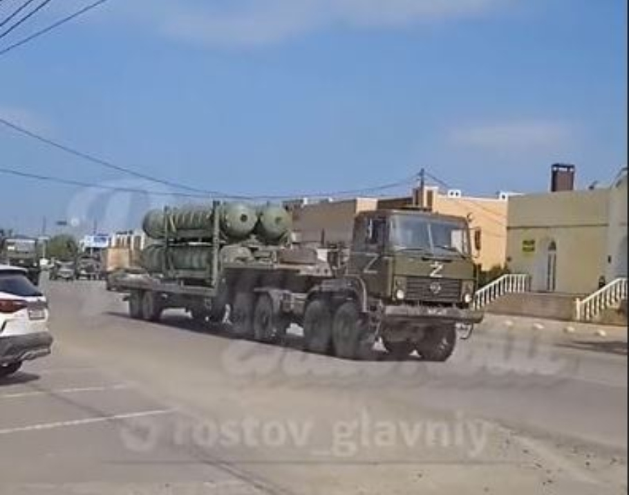 S-400 στο Ροστόφ της Ρωσίας©twitter Cyrus Mosun