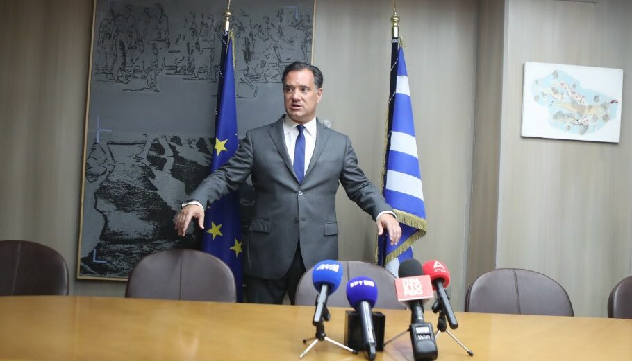 Ο νέος υπουργός Εργασίας, Άδωνις Γεωργιάδης © EUROKINISSI/ΣΤΕΛΙΟΣ ΣΤΕΦΑΝΟΥ