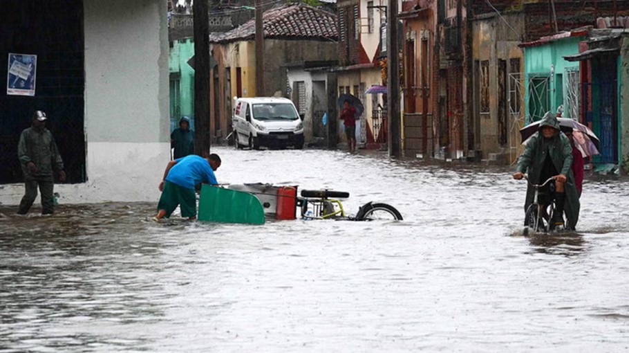 Πλημμύρες στην Κούβα © YouTube (screenshot)