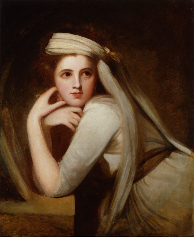 Η Έμμα Χάμιλτον σε πίνακα του Τζορτζ Ρόμνεϊ @ National Portrait Gallery, Λονδίνο