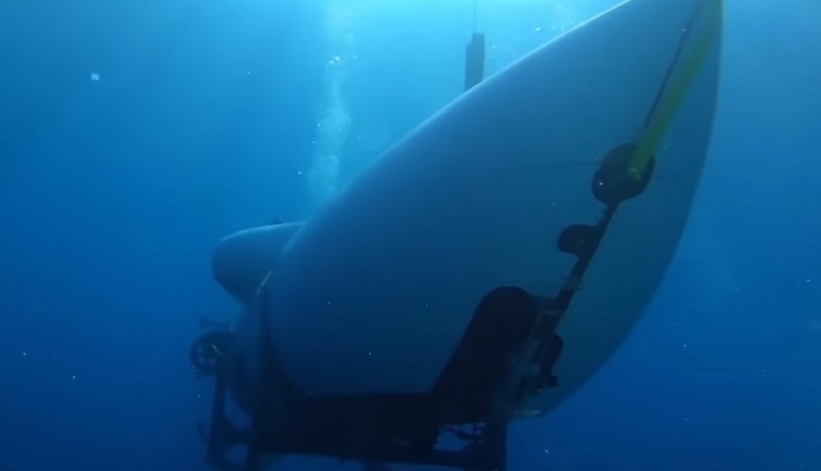 Έρευνες για το υποβρύχιο που χάθηκε κοντά στον Τιτανικό ©PrintScreen YouTube