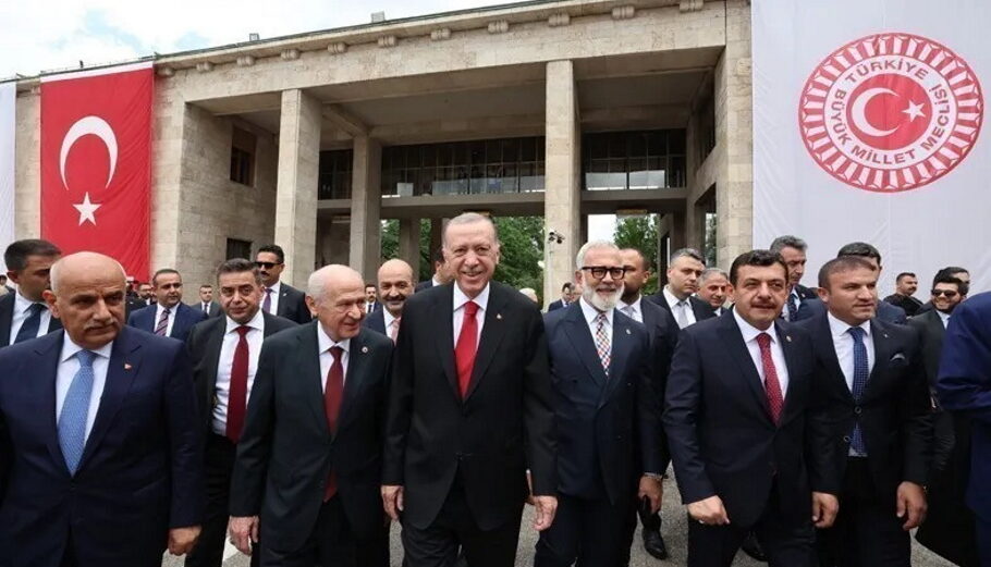 O Ταγίπ Ερντογάν και η νέα κυβέρνησή του @Τουρκική Προεδρία ( tccb.gov)