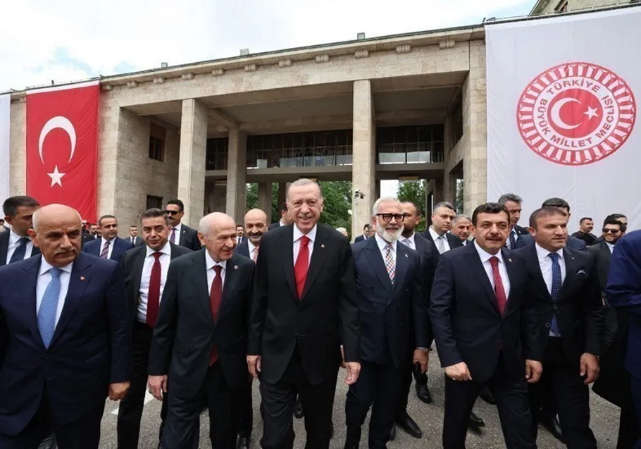 O Ταγίπ Ερντογάν και η νέα κυβέρνησή του @Τουρκική Προεδρία ( tccb.gov)