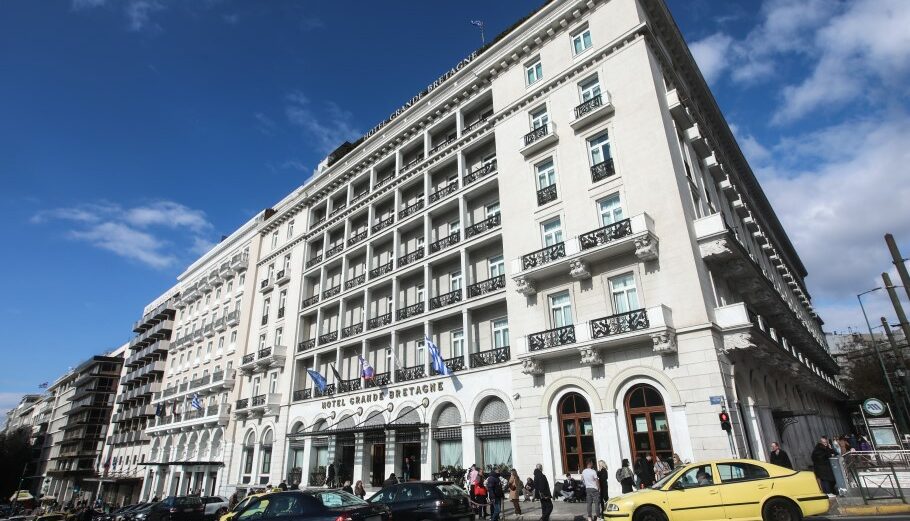 Το ξενοδοχείο «Μεγάλη Βρετανία» στο Σύνταγμα © EUROKINISSI/ΓΙΑΝΝΗΣ ΠΑΝΑΓΟΠΟΥΛΟΣ