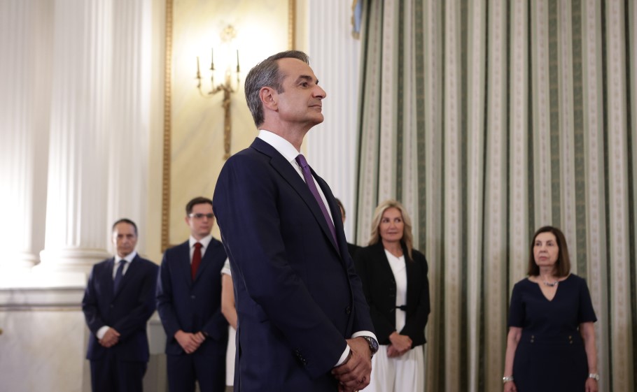 Ορκίστηκε πρωθυπουργός ο Κυριάκος Μητσοτάκης